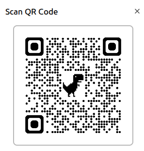 QR code for the official ALEXX SKYRIDER blog